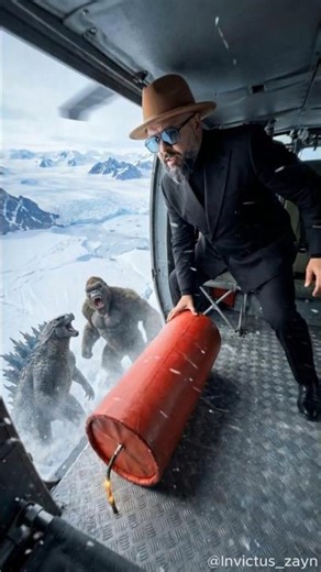 I Threw Dynamite at Kong and Godzilla in Antarctica