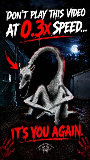 Don’t Play This Video at 0.3× Speed… You’ll Hear It 💀 #scary #horror #creepy