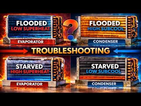 How to Troubleshoot Using Superheat & Subcooling | HVAC Training