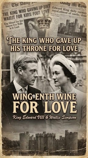 The King Who Gave Up His Throne for Love | King Edward VIII & Wallis Simpson #civilization #history