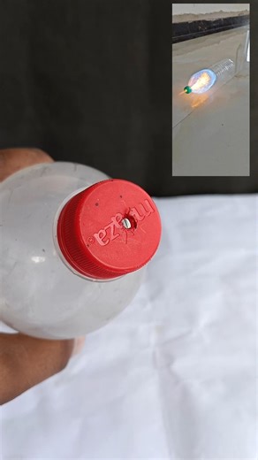 Bottle Fire Rocket Experiment 🚀🔥#rocket #bottle #fire #ytshorts