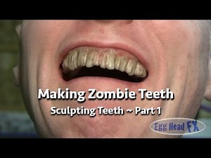 How to Make Custom Zombie Teeth - Part 1