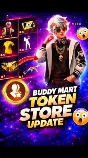 😳 Buddy Mart Update SHOCKING 🔥 | Free Items Leaked #freefire #shortsfeed #garenafreefire