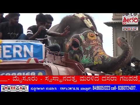 ಸ್ವಸ್ಥಾನದತ್ತ ಮರಳಿದ ಗಜಪಡೆ........ @SHREEGARINEWS