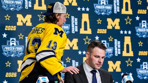 Michigan seniors leave program better off despite Frozen Four loss