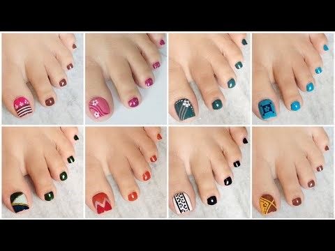 Creative Foot Nail Art Ideas Compilation | Quick & Easy Toe Nail Designs Tutorial | Nail Delights 💅
