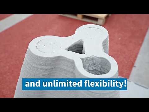 3D concrete printing