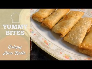 Crispy Aloo Roll | Spring Roll | Ramzan Special | Recipe by Yummy Bites