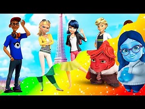 Inside Out 2 Miraculous ladybug movie story transformation full episode Marinette Cat Noir Chloe