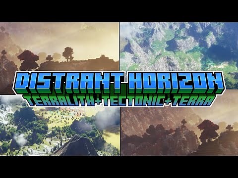 マイクラが生まれ変わる！Distant Horizonと互換性のある地形生成modをわかりやすく解説【Forge・Fabric】