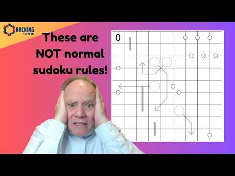 These are NOT normal sudoku rules!
