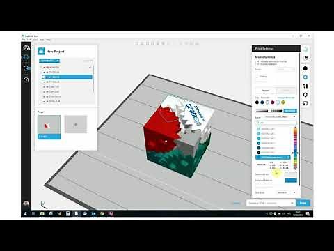 PolyJet 3D Printing: How to Assign Colors in GrabCAD Print