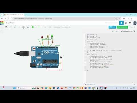 Tutorial Arduino: Mini Semáforo Peatonal con Botón