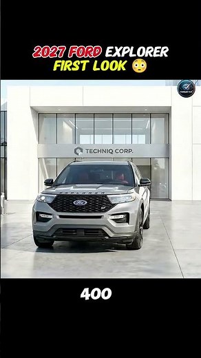 2027 Ford Explorer FIRST LOOK 😳 Ford Finally Got It Right? #ford #suv