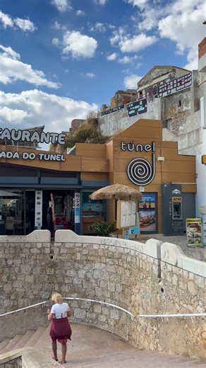 28K views · 561 reactions | Walking through Albufeira Algarve Portugal feels like a dream  From sunrise over the cliffs to sunset on the beach, every moment here is full of beauty, history, and unforgettable views. One of the most beautiful towns in Portugal to visit this summer ️ | Travel life | Facebook