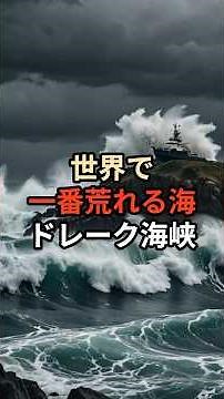 The Drake Passage, the roughest sea in the world #JapaneseStudy #ScaryStories #Trivia #Travel #Se...