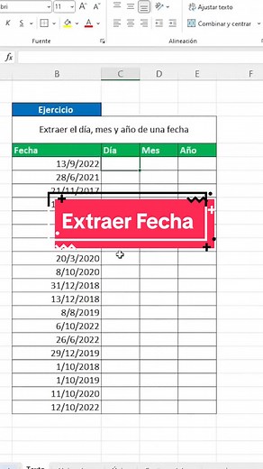 Extraer Fecha en Excel: Funciones y Trucos Avanzados