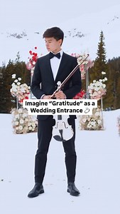 Imagine “Gratitude” as a Wedding Entrance ❤️🎻 by @itsamoney 💍 Full track by @stringsbespoke #fyp #explore #reels #weddingmusic #bridetobe #bride #christian #weddingentrance #weddingplanner #weddingplanning #violinist #weddingviolinist #itsamoney #alanmilan #destinationwedding | Alan Milan