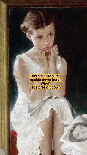 Norman Rockwell's girl at the Mirror | 1954 | #history #artanalysis #arthistory #normanrockwell