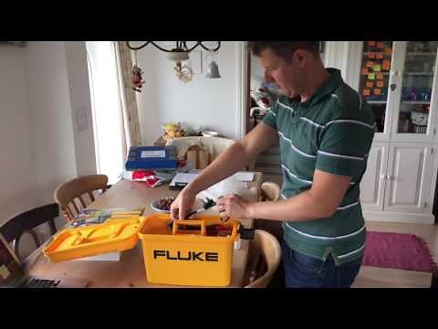Fluke 1664FC Multi function electrical installation tester - unboxing electricians tools
