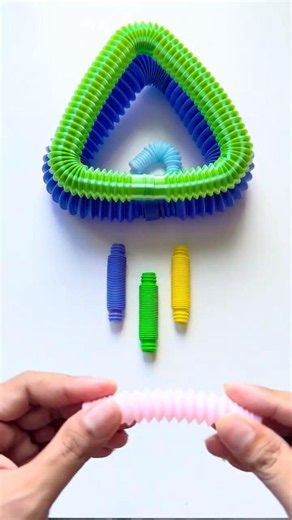 ASMR POP Tube DIY – Oddly Satisfying Crunch #asmrsounds #relaxing #creative
