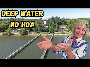 Beaufort SC Waterfront Home Tour | Deep Water, Dock, Acreage & No HOA (Rare Find!)