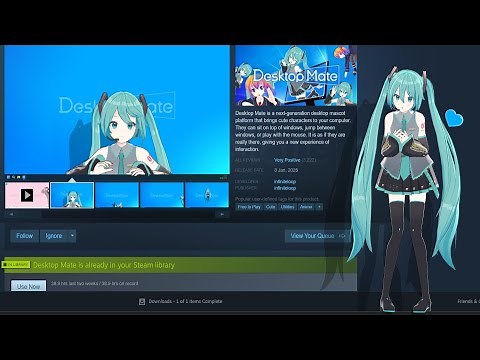 so i tried desktop mate.