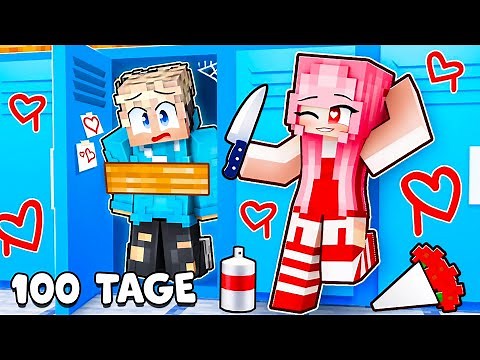 24 STUNDEN mit dem VERRÜCKTEN FAN MÄDCHEN Überleben! in Minecraft