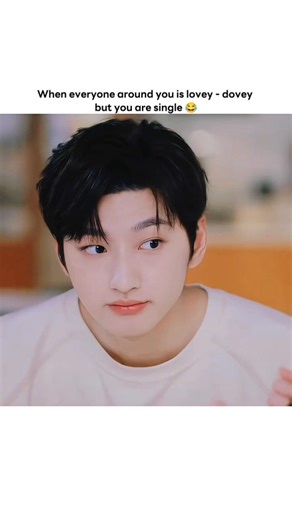 When you are single 😂 || Cdrama 🎭 Miss Lucky Go #fv #shortvideo