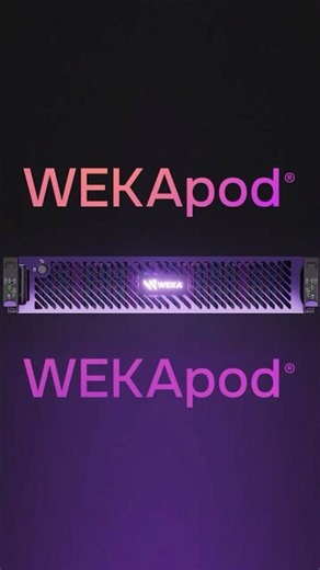 Meet WEKApod: Deploy. Run. Done. | WEKA