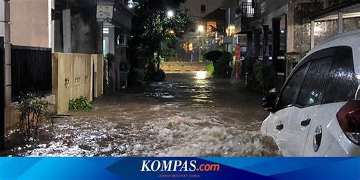 12 Titik di Kota Tangerang Banjir, Tinggi Air Capai 1 Meter
