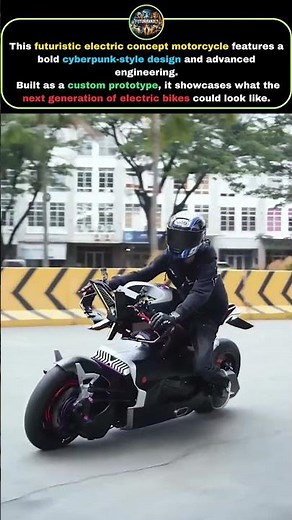 This Motorcycle Looks Like It Came From the Future 🏍️⚡