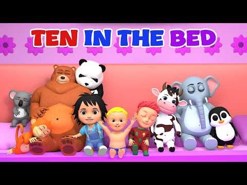 Ten in The Bed Song - Super Simple Songs for Kids