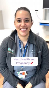 Heart health is crucial during pregnancy—and for years to come. Dr. Emma Marquez, UHealth OBGYN at The Women’s Center at Jackson South, shares essential tips for supporting heart health during pregnancy: ✅ Prioritize regular prenatal care. ✅ Stay active with safe exercises to support heart health. ✅ Eat a balanced diet, focusing on heart-healthy foods. ✅ Be aware of warning signs like vision changes, chest pain, and severe swelling. It’s more important than ever to take care of your heart, with 