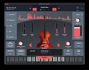 SWAM Double Bass by Audio Modeling - Double Bass Plugin VST VST3 Audio Unit AAX