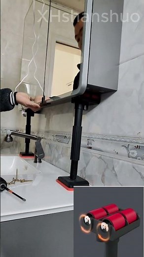 How to Install a Bathroom Mirror Cabinet Easily & Quickly by Yourself#HowToInstallMirrorCabinet