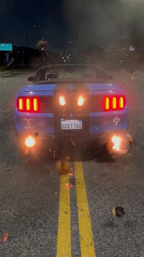 The Octane Army on Instagram: "Ford Mustang Pumpkins🎃💥 Ready For Halloween🔥 @theblueboostang @km_exhaust"