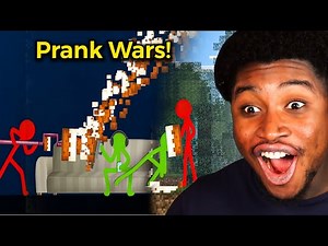PRANK WAR! | Animation vs. Minecraft Shorts 34