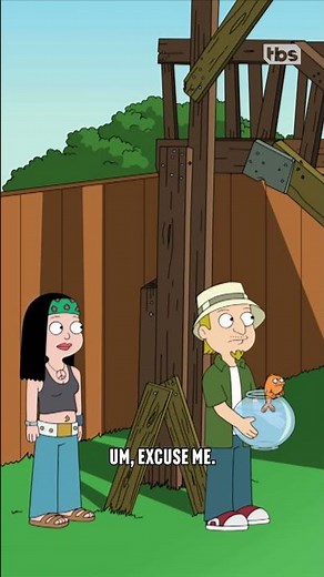 Roger's waterslide really made a splash 😭💀 #AmericanDad | TBS