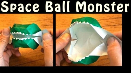 太空球怪兽 - Space Ball Monster【折纸教程】