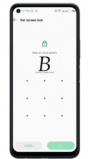How to Draw Letter "B" in Unlock Pattern || Pattern Lock Ideas || SUPER tech