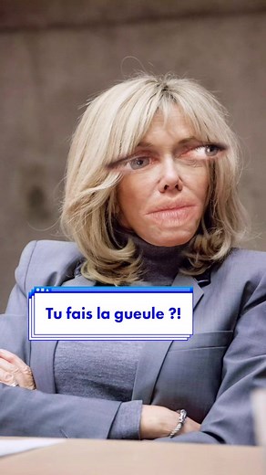 Comment pousser #brigittemacron à bout 🤣🤣 #___reface___ #humour #emmanuelmacron #ungarsunefille