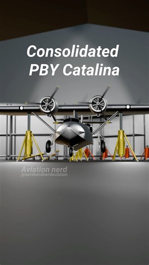 The legendary Consolidated PBY Catalina #aviation #aviationgeek #aviationlovers #blender3d