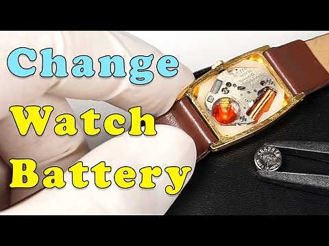 How To Change Citizen Watch Battery