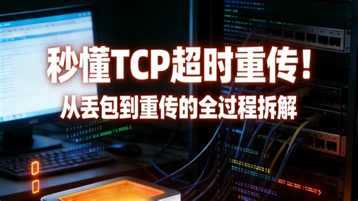 秒懂TCP超时重传！从丢包到重传的全过程拆解