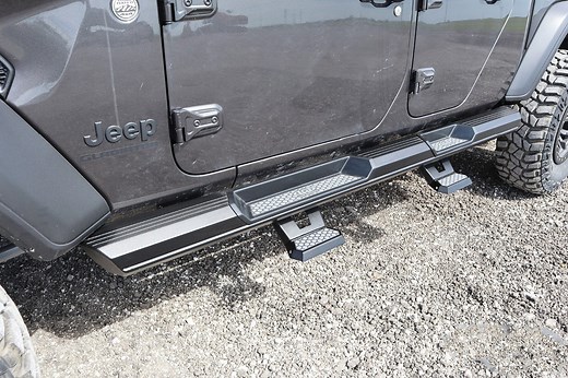 LoD Offroad  Armor Lite Drop Step (Pair) for 07-21 Jeep Wrangler JK, JL, & Gladiator JT with Armor Lite Rocksliders