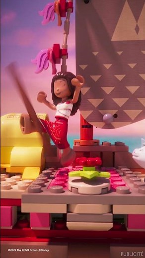 LEGO Disney Vaiana 2 - L'entraînement intensif de Pua !