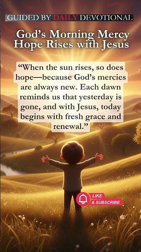 ✞ Jesus at Sunrise ✞
