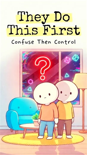 Confuse Then Control (Subtle Manipulation Tactics) #shorts #shortsfeed #psychology