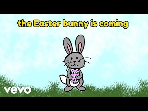 Songs For Teaching Languages - Easter Bunny (Easter) (Lyric Video)